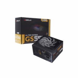 INPLAY GS550-ULTRA BLK 550W POWER SUPPLY