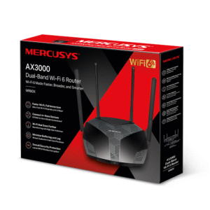 MERCUSYS MR80X AX3000 Dual-Band Wi-Fi 6 Router