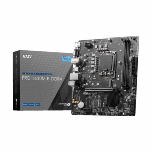 MSI PRO H610M-E-D4 MOTHERBOARD