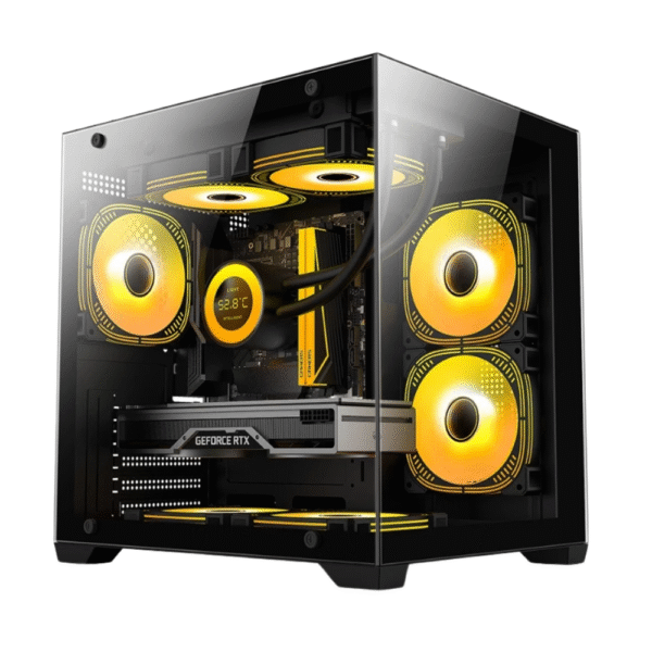 INTELLIGENT SEAVIEW DUAL CHAMBER M-ATX GAMING CASE