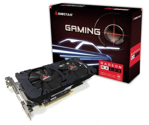 BIOSTAR RX580 8GB GDDR5 256BIT - BLACK