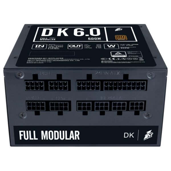 1STPLAYER DK 600W 80+ BRONZE FULL MODULAR - Image 4